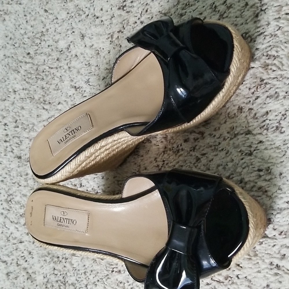Valentino shoes ,wedges size  37